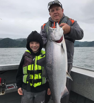 Best Salmon fishing in Oregon, hands down